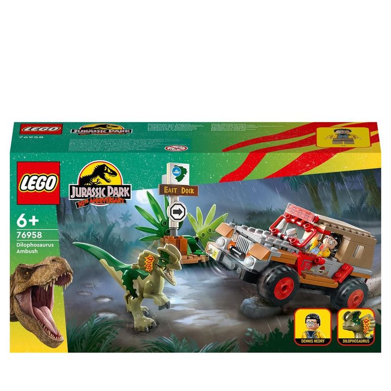 LEGO Jurassic Park 76958 Hinterhalt des Dilophosaurus