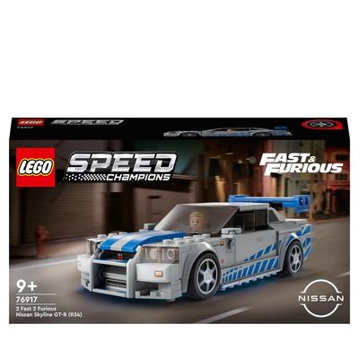 LEGO SPEED CHAMPIONS 76917 2 Fast 2 Furious – Nissan Skyline GT-R (R34)