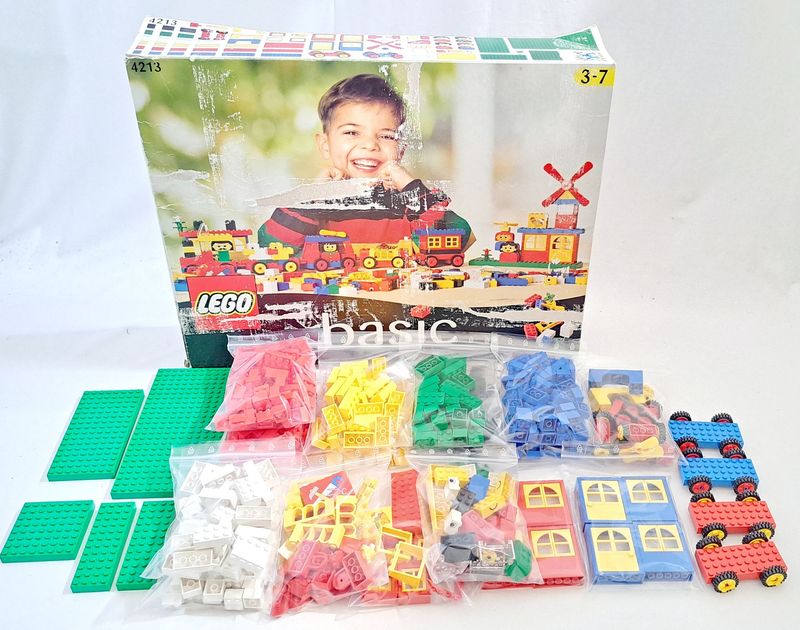 LEGO Basic 4213 Steinebox Bauset 1998 Vintage Rarität OVP