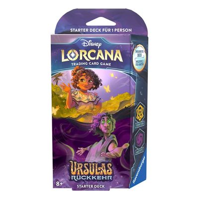 Disney Lorcana TCG Starter Deck Bernstein/Amethyst Ursulas Rückkehr DEUTSCH NEU & OVP !