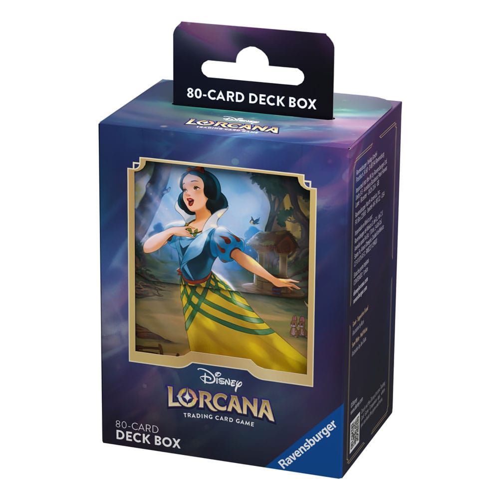 Disney Lorcana Ursulas Rückkehr TCG Schneewitchen Deckbox Kartenbox NEU OVP
