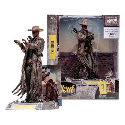 McFarlane Toys Fallout Movie Maniacs Actionfigur The Ghoul 15 cm