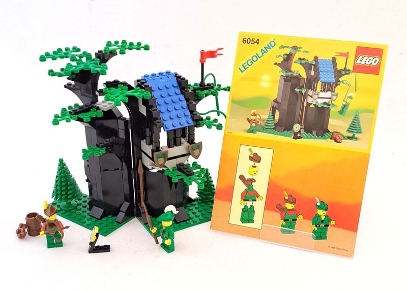 LEGO LEGOLAND 6054 Castle Forestman´s Hideout komplett inkl. org. Bauanleitung LEGO LEGOLAND 6054 Castle Forestman´s Hideout komplett inkl. org. Bauanleitung