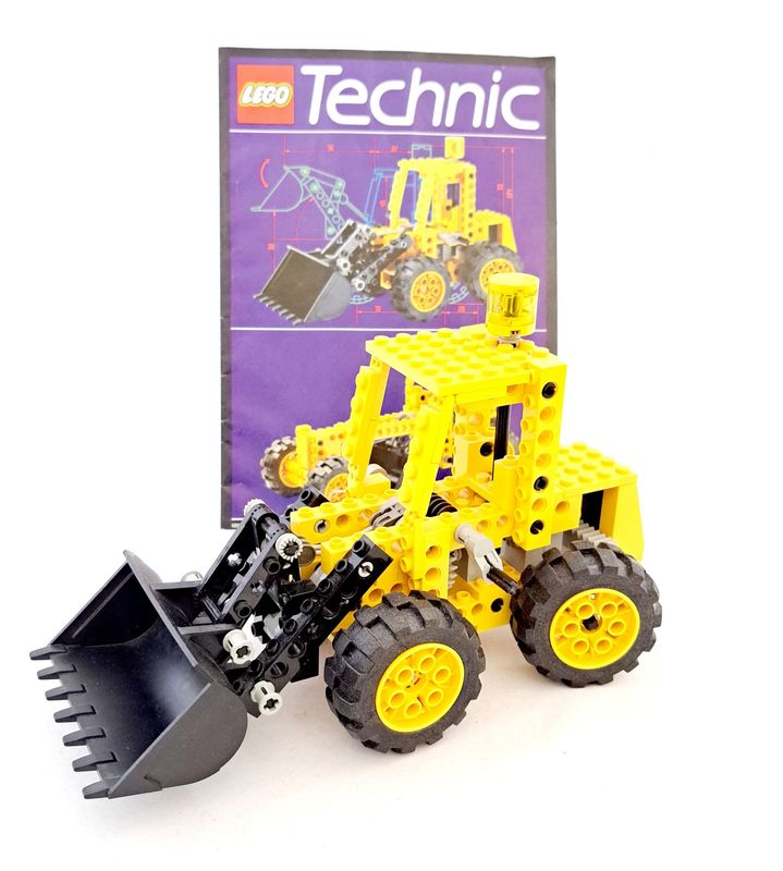 LEGO Technic 8828 Front End Loader komplett inkl. original Bauanleitung !