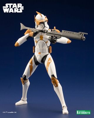 Kotobukiya Star Wars The Clone Wars ARTFX Statue 1/10 Commander Cody 17 cm #ds