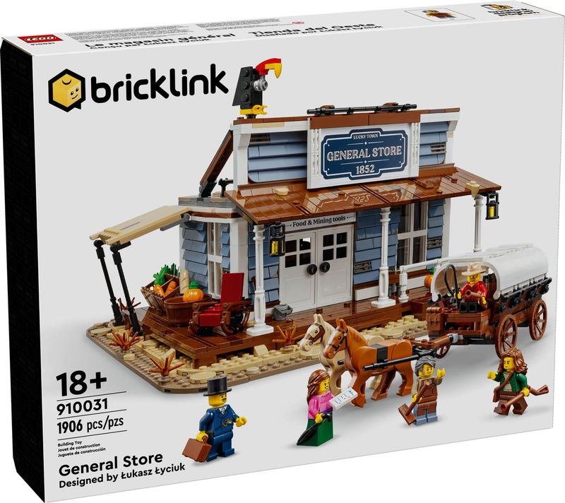 LEGO bricklink 910031 General Store Krämmerladen Western Pferde NEU & OVP