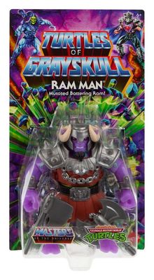 MOTU X TMNT Turtles of Grayskull Ram Man Actionfigur 14 cm MOC NEU OVP !