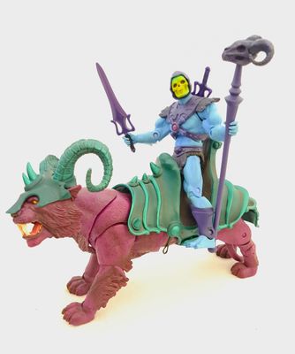 Masters of the Universe Classics Skeletor & Panthor komplett Actionfiguren !
