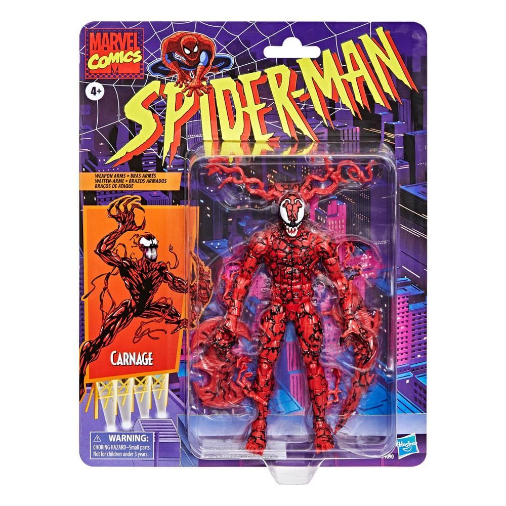 Hasbro Marvel Legends Spider-Man Carnage Actionfigur 15 cm MOC
