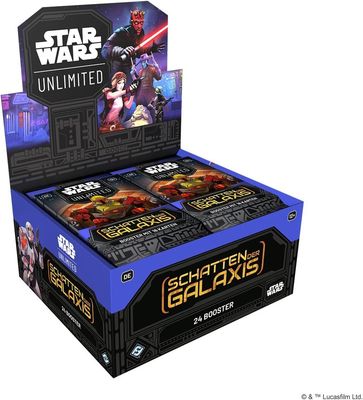FFG - Star Wars: Unlimited - Schatten der Galaxis 24x Booster Display DEUTSCH !