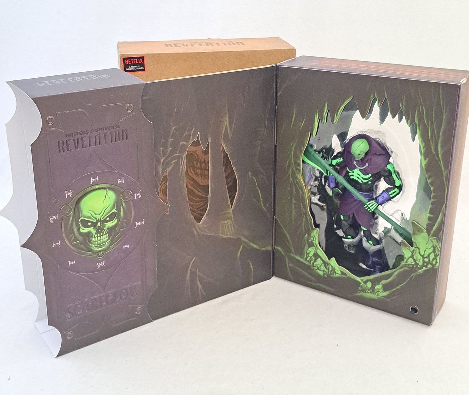 Masters of the Universe Revelation Scare Glow SDCC21 Exclusive Actionfigur OVP
