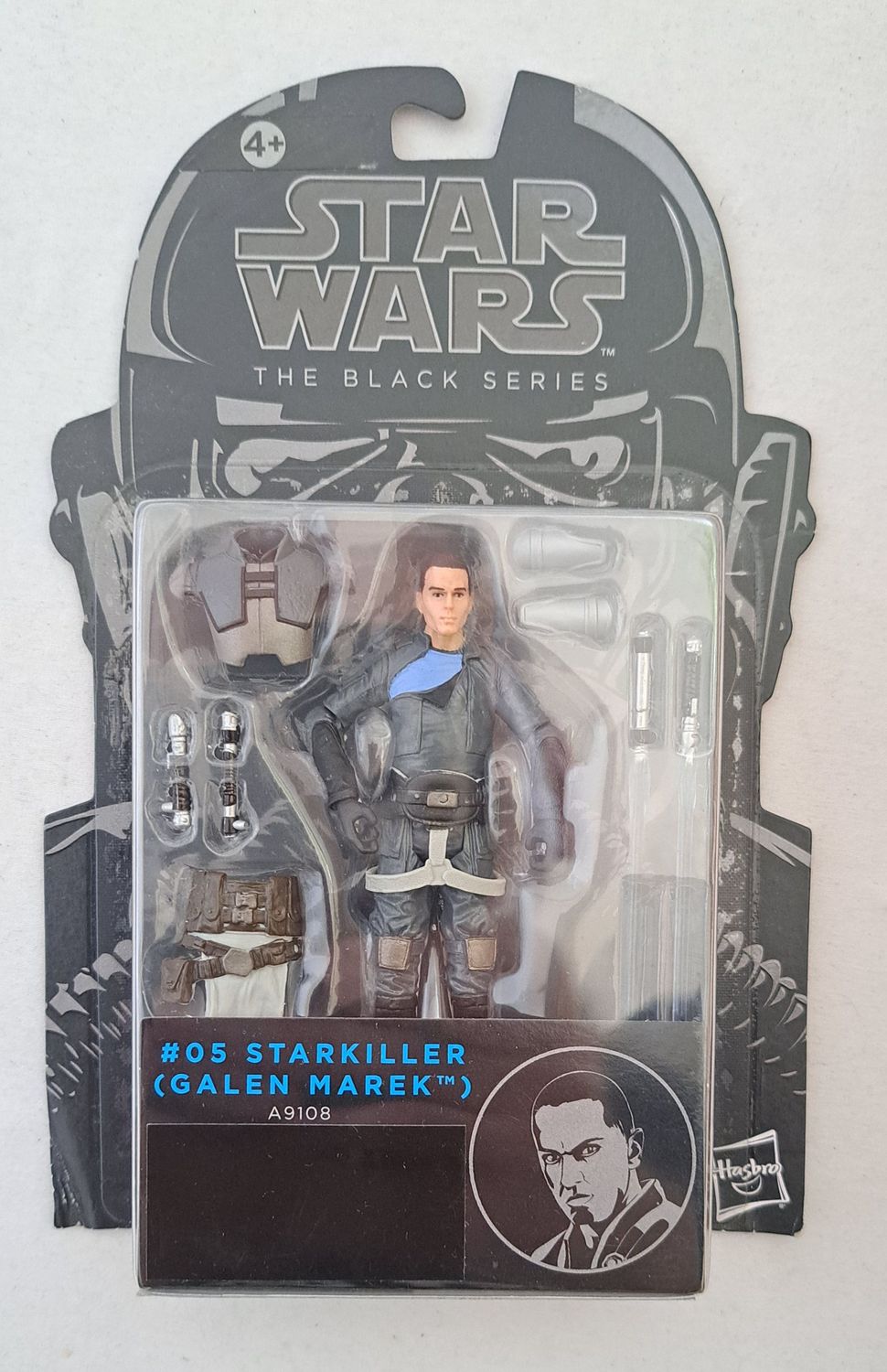 Hasbro Star Wars The Black Series 3,75" #05 Starkiller Galen Marek MOC NEU & OVP