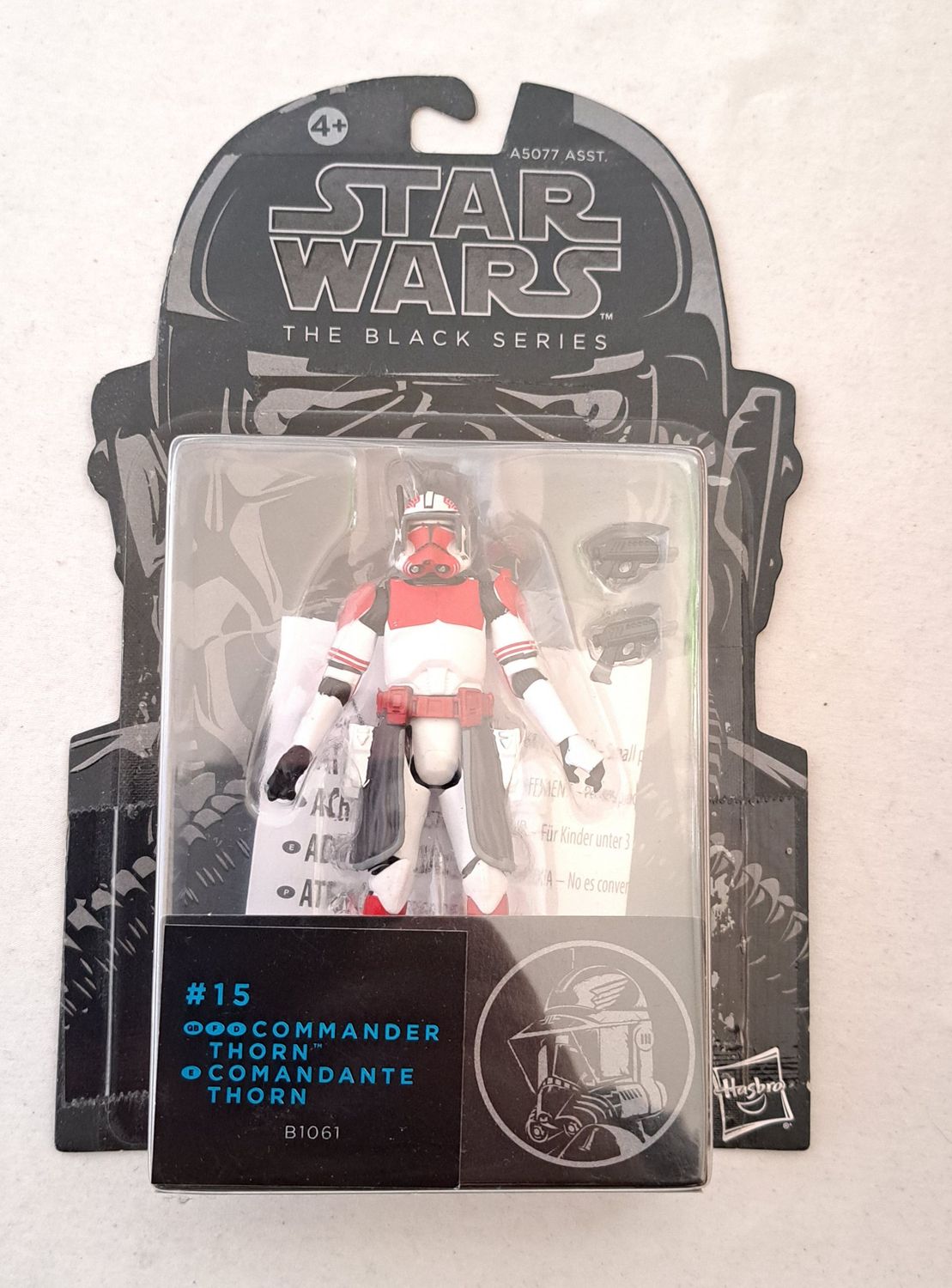 Hasbro Star Wars The Black Series 3,75" #15 Commander Thorn MOC NEU OVP