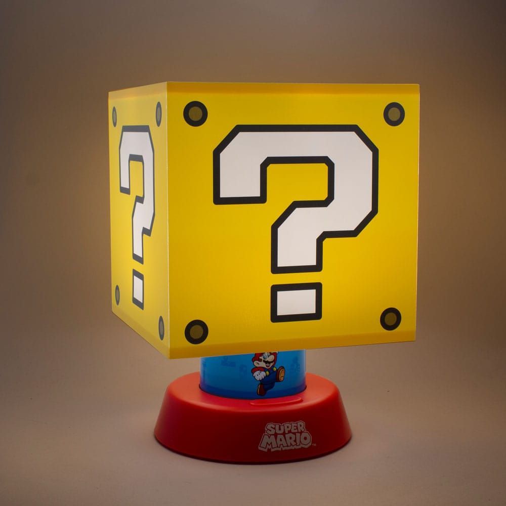 Paladone Super Mario LED-Lampe Icon 26 cm Gamer Merchandise