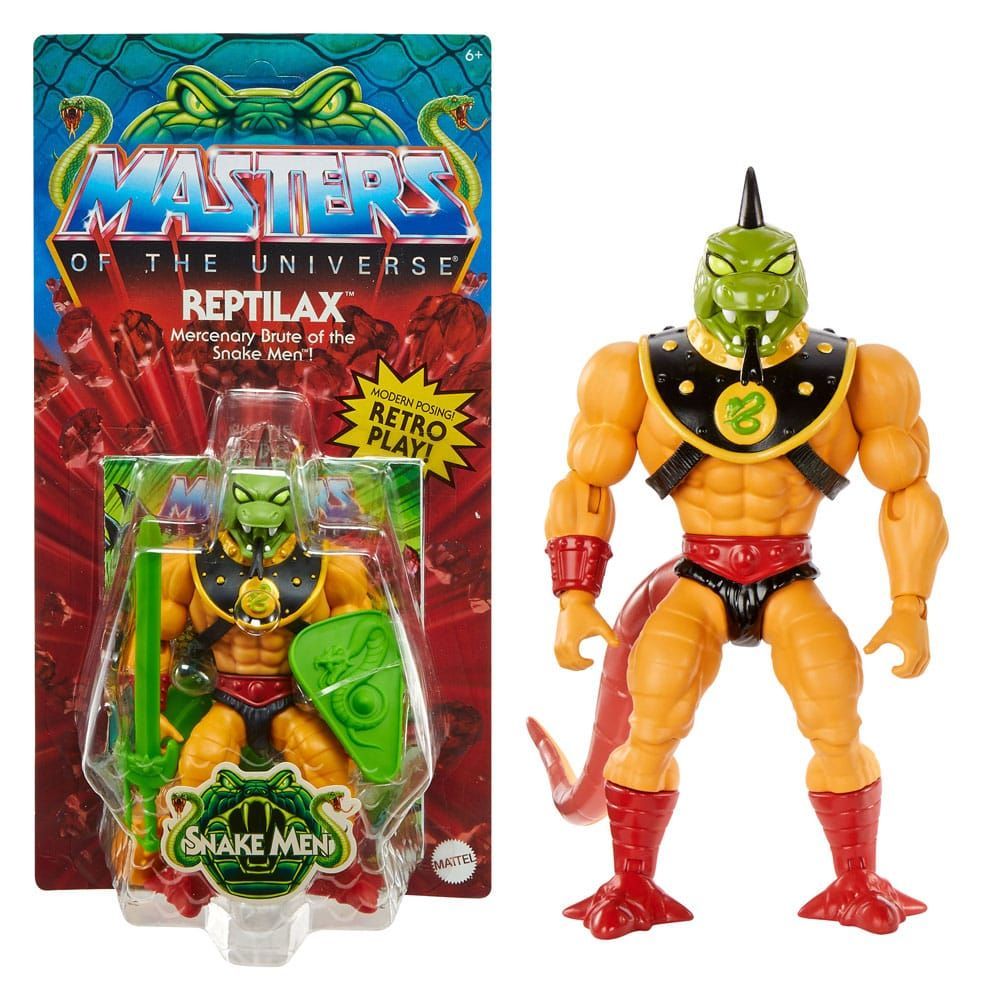 Mattel Masters of the Universe Origins Snake Men: Reptilax MOC