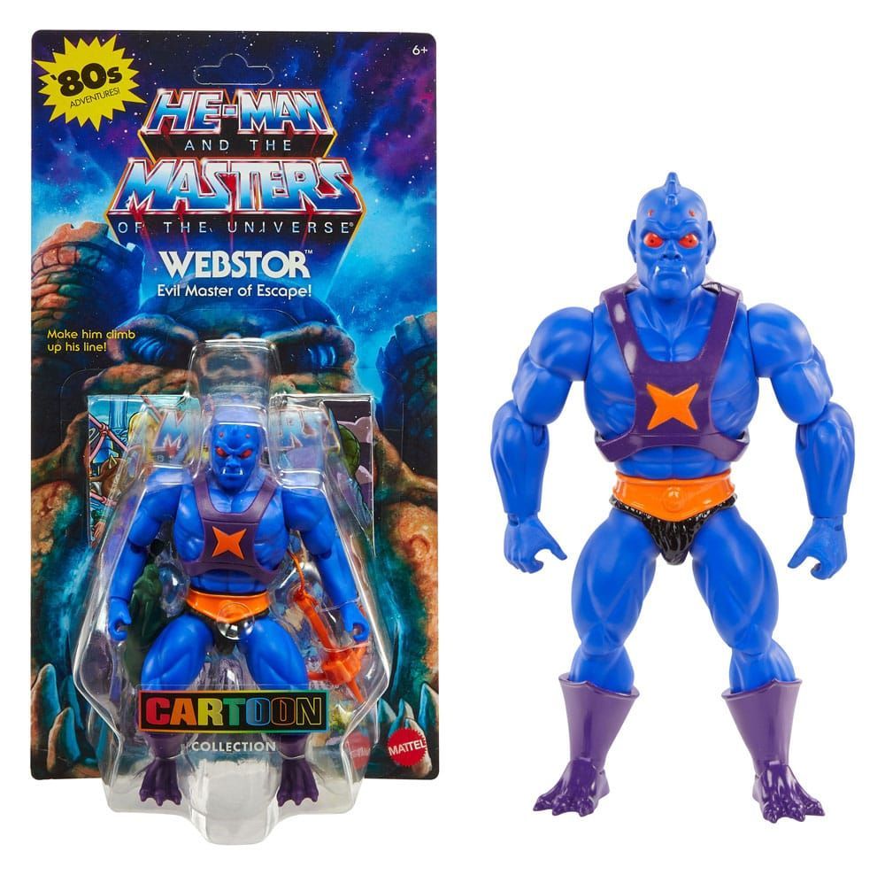 Mattel Masters of the Universe Origins Webstor Cartoon Collection MOC OVP !
