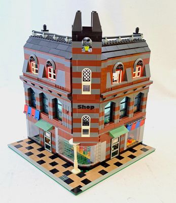 LEGO Creator Modular-Builduing Haus Shopping-Center Kaufhaus Geschäft City MOC !