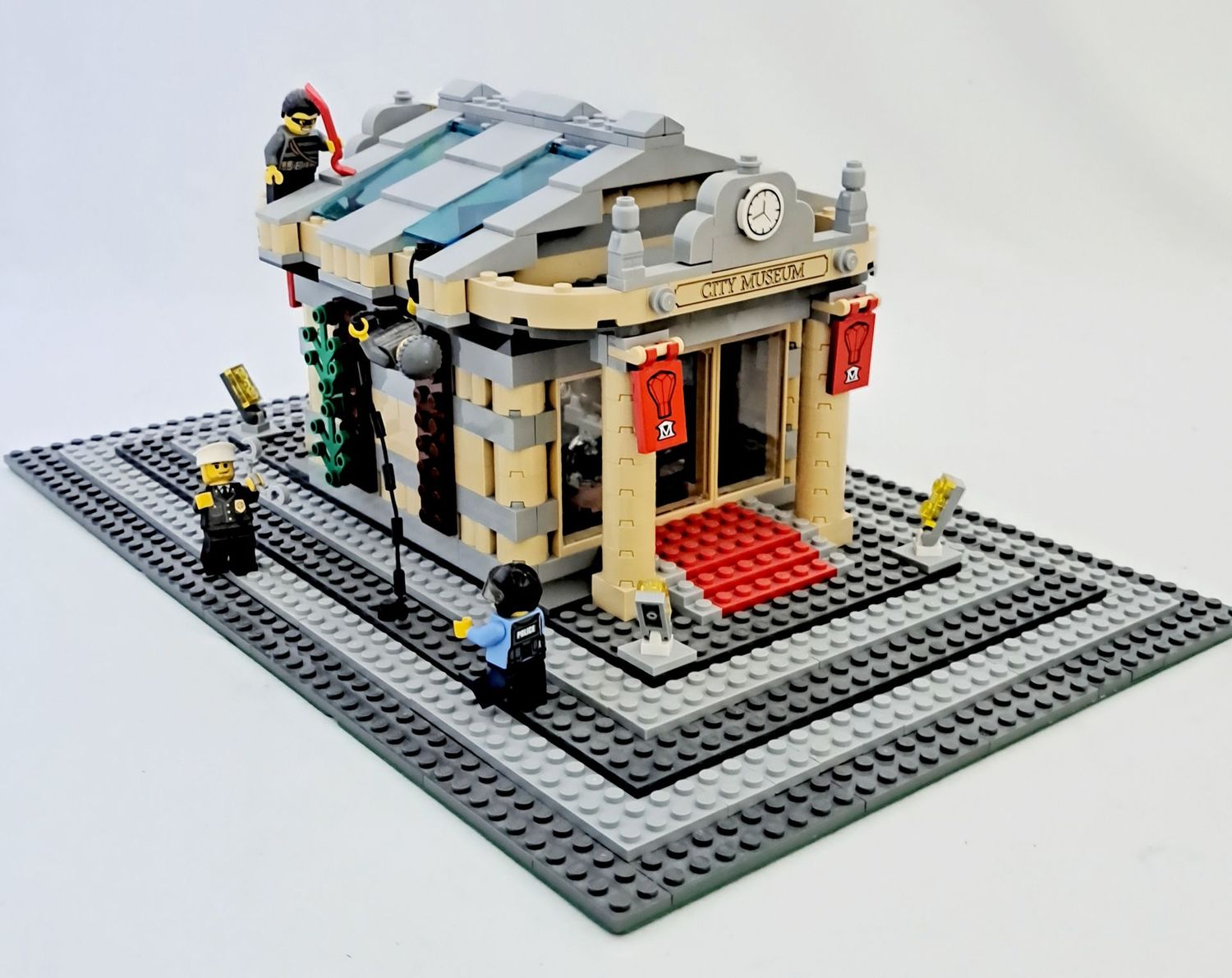 LEGO Creator Modular-Building Haus Museum Museum´s Raub Stadt City MOC !