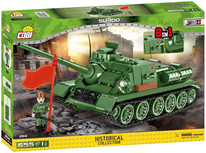 COBI 2541 Historical Collection SU-100 Panzer 655 Teile