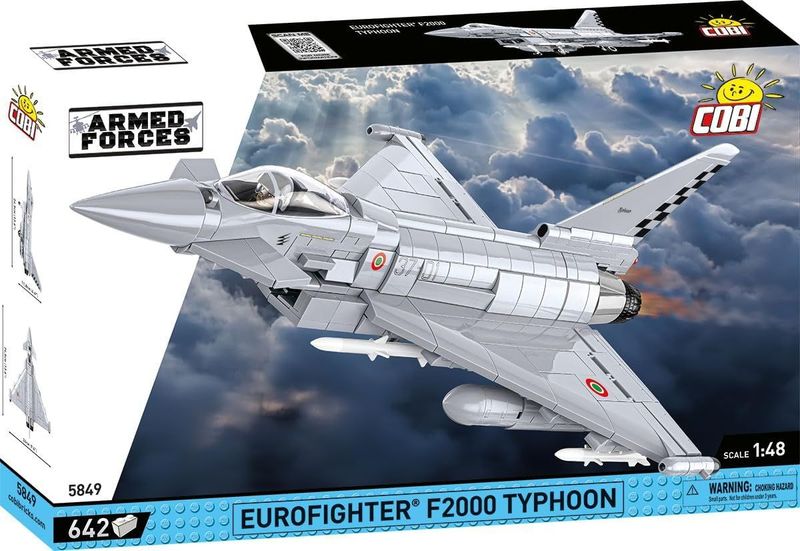 COBI 5849 Armed Forces Eurofighter F2000 Typhoon 642 Teile