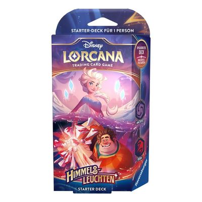 Disney Lorcana TCG Starter Deck Himmelsleuchten Amethyst/Rubin deutsch !