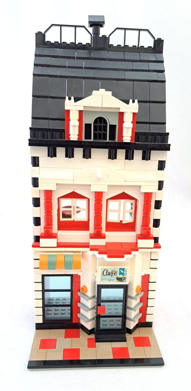 LEGO Creator Modular-Building Haus Cafe Restaurant Wohnhaus City Stadt MOC !