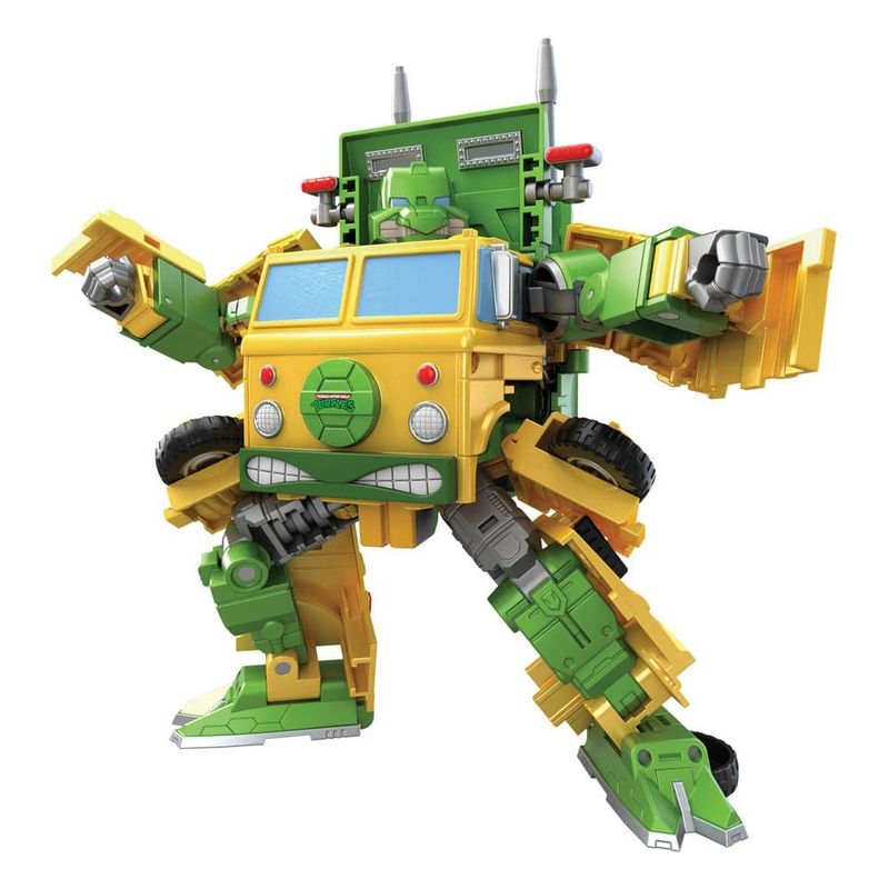 Transformers x Teenage Mutant Ninja Turtles Actionfigur Party Wallop 18cm