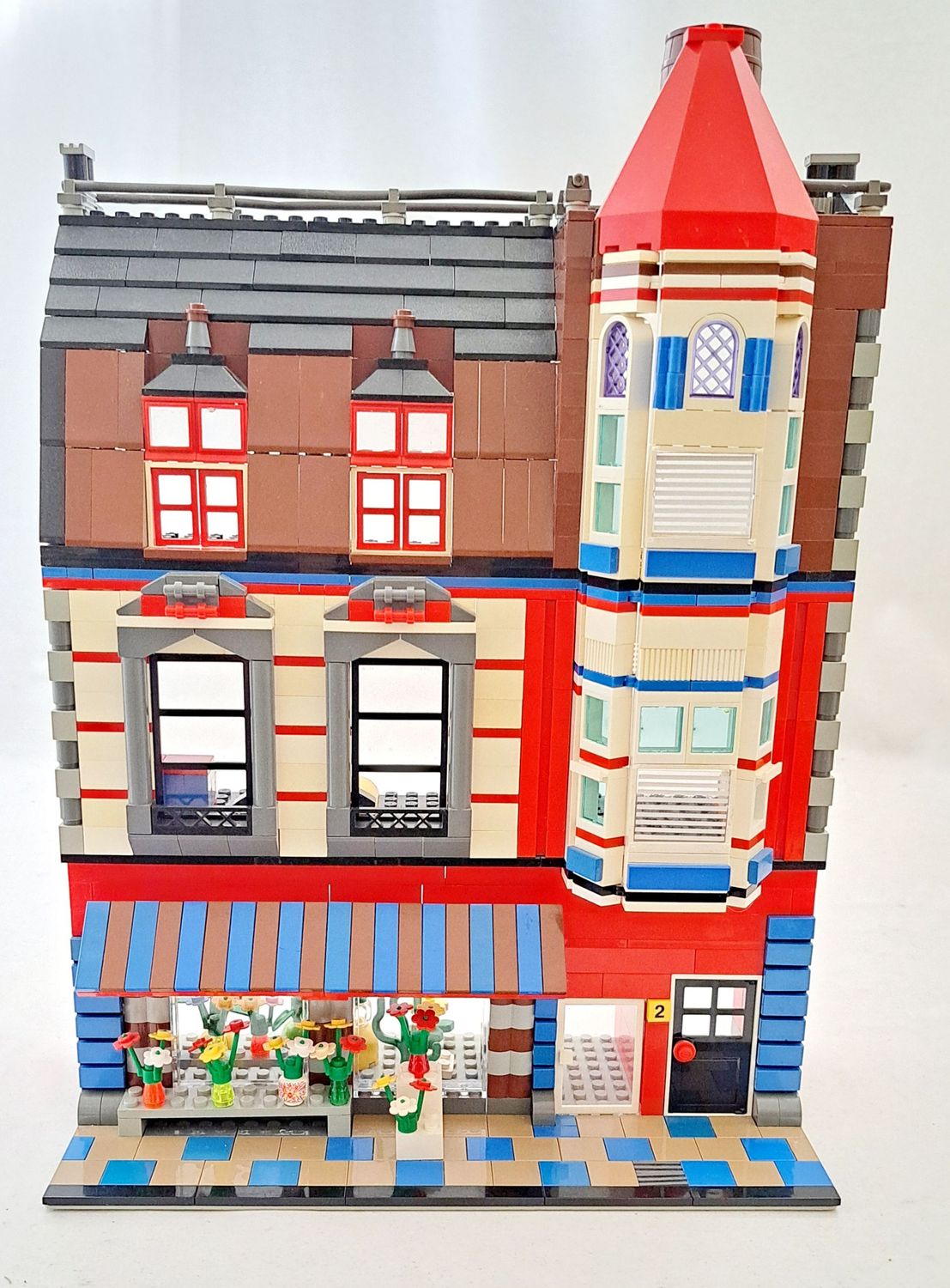 LEGO Creator Modular-Building Haus Blumen-Laden Flower-Shop Geschäft City MOC !