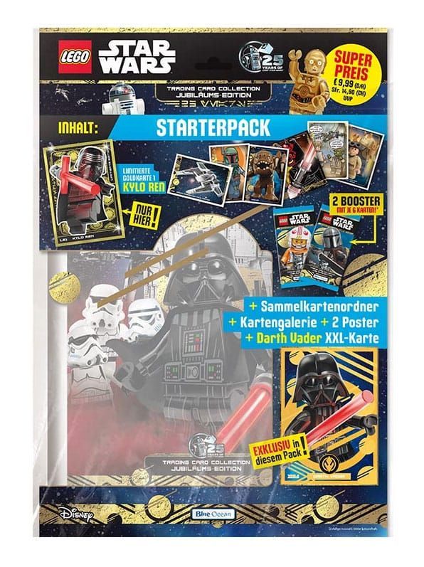 LEGO Star Wars Trading Card Collection 25 Jahre Serie 5 Starterpack deutsch