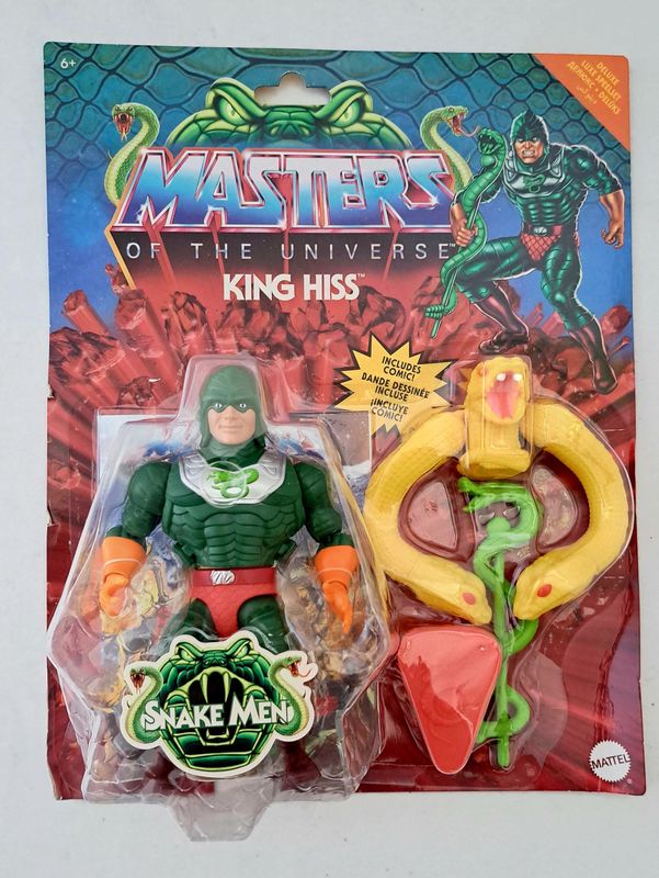 Mattel Masters of the Universe Origins Deluxe King Hiss EU