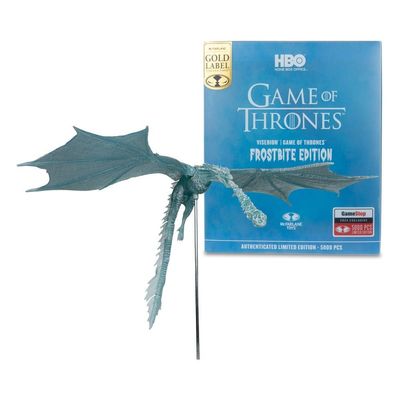 McFarlane Game of Thrones Actionfigur Viserion (Frostbite) Gold Label 15 cm