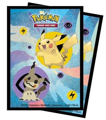 Ultra Pro - UP - Pikachu & Mimikyu Deck Protectors for Pokémon (65 Sleeves)