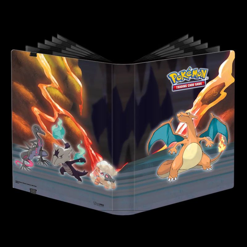 Ultra Pro - Gallery Series: Scorching Summit 9-Pocket PRO Binder Glurak Pokémon
