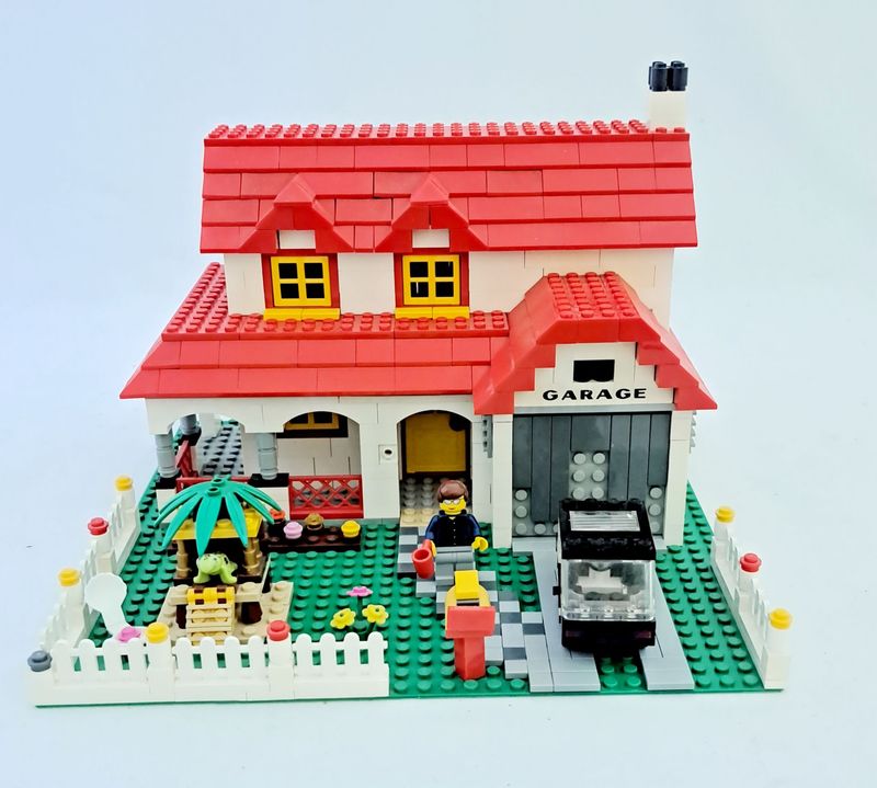 LEGO Creator Building Haus Villa Ferienhaus Wohnhaus Minifigur City Diorama MOC