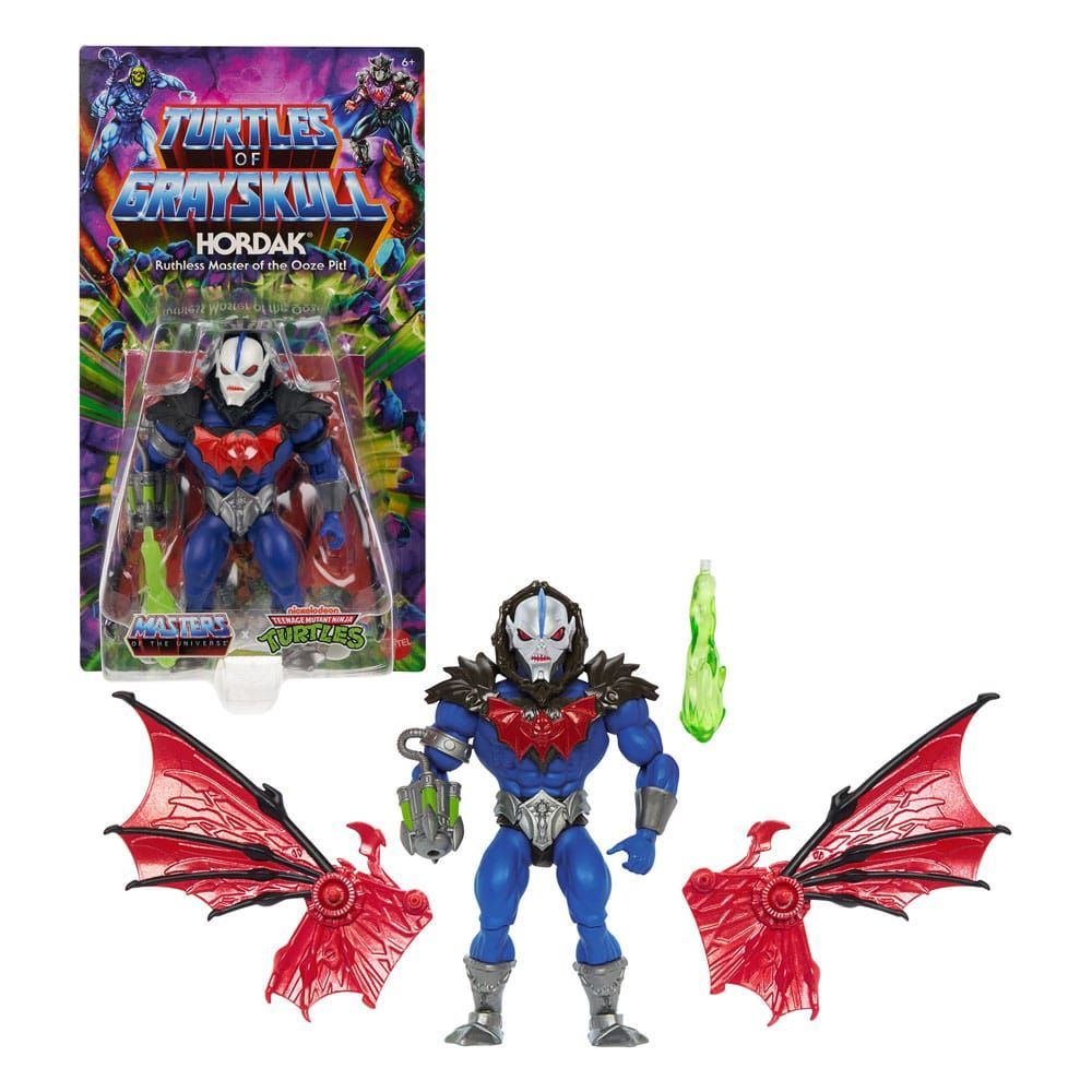 MOTU X TMNT Turtles of Grayskull Hordak Actionfigur 14 cm MOC NEU OVP !