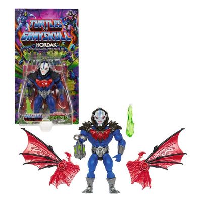MOTU X TMNT Turtles of Grayskull Hordak Actionfigur 14 cm MOC NEU OVP !