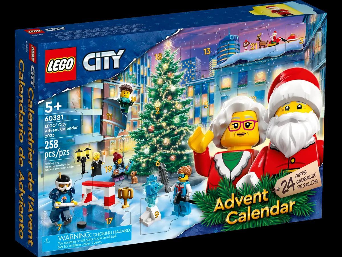 LEGO City 60381 Adventskalender 2023 258 Teile NEU & OVP