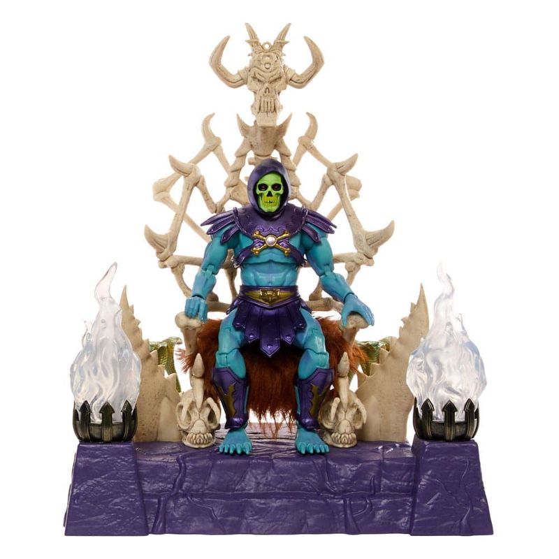 Masters of the Universe New Eternia Masterverse Skeletor & Throne MISB OVP !