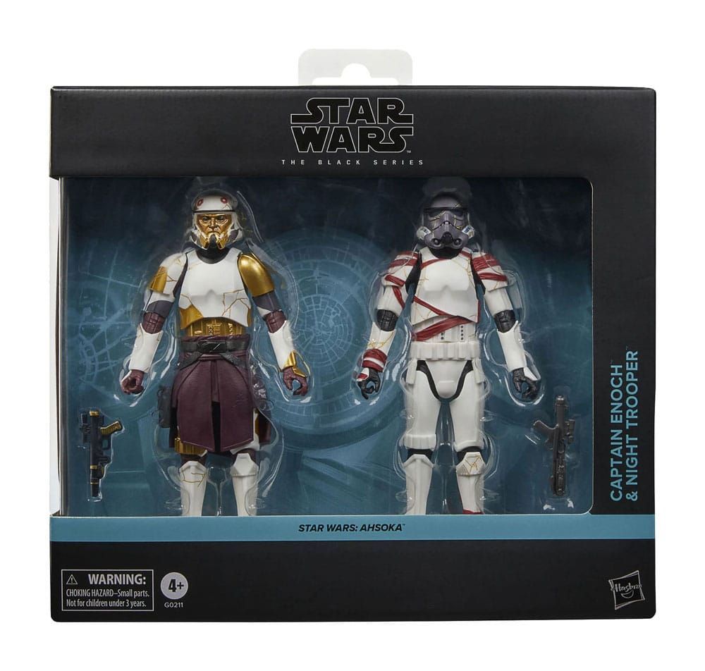 Star Wars Ahsoka Black Series Actionfiguren 2erSet Captain Enoch & Night Trooper