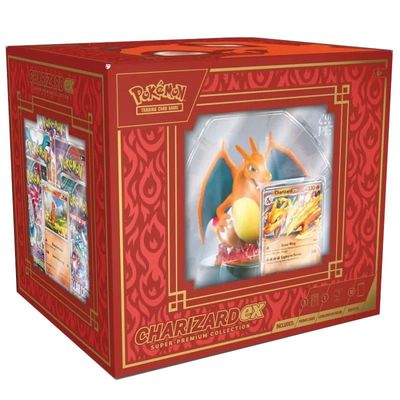 Pokemon TCG Glurak Charizard GX Super Premium Collection Booster SEALED OVP !
