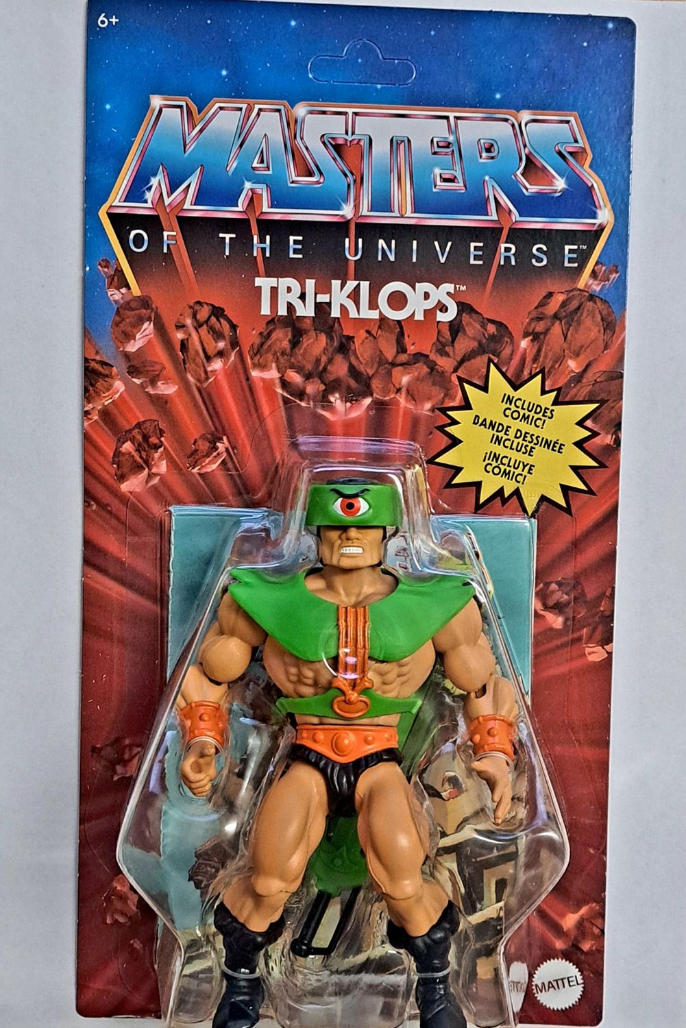 Masters of the Universe Origins Tri-Klops Actionfigur MOC