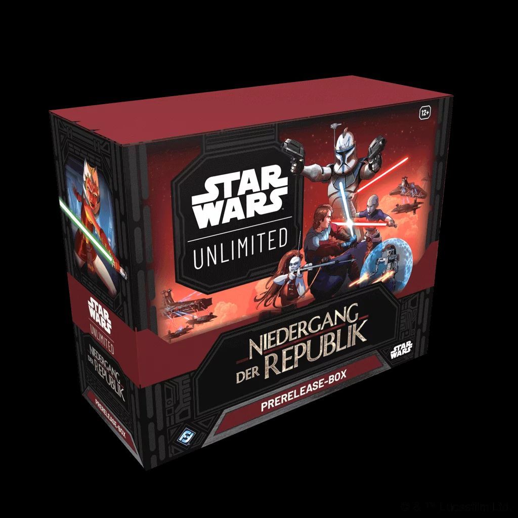 FFG - Star Wars Unlimited Niedergang der Republik Prerelease Box DEUTSCH