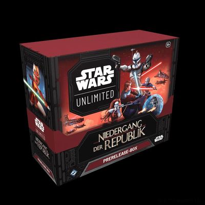 FFG - Star Wars Unlimited Niedergang der Republik Prerelease Box DEUTSCH