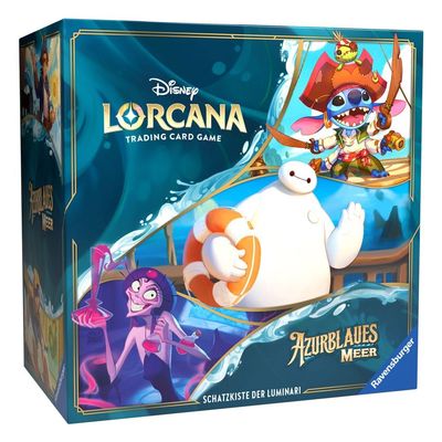Disney Lorcana Azurblaues Meer Schatzkiste der Luminari deutsch