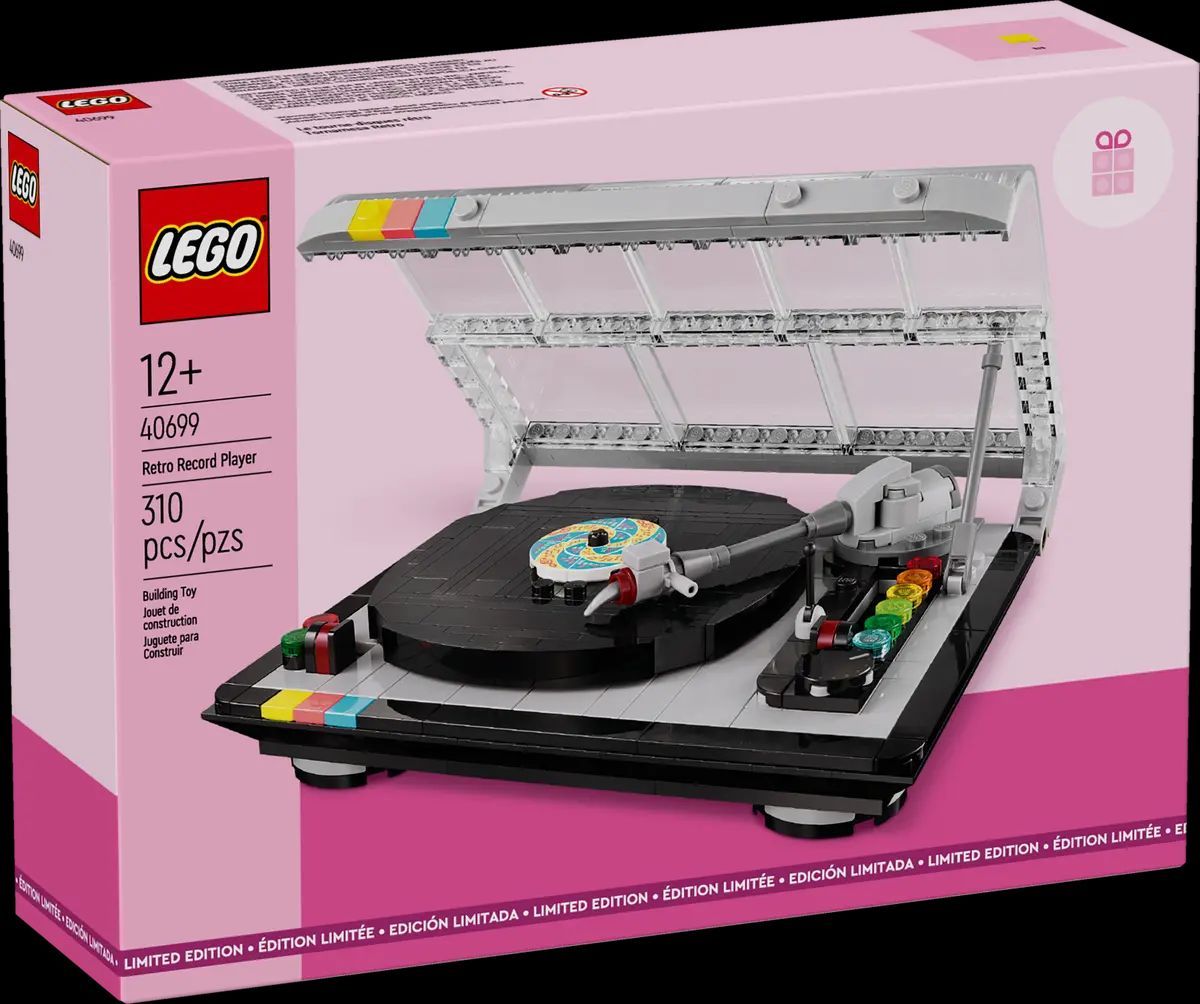 LEGO 40699 Retro-Plattenspieler Limited Edition 310 Teile