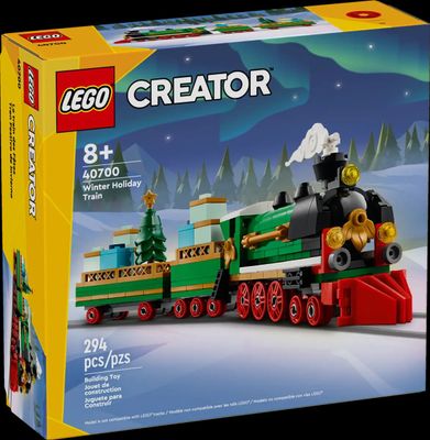 LEGO 40700 Winterlicher Weihnachtszug Limited Edition 294 Teile