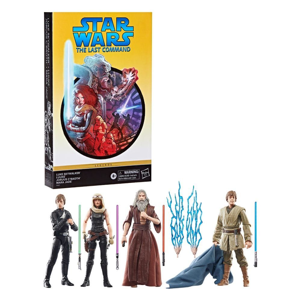 Hasbro Star Wars: Das letzte Kommando Black Series Actionfiguren 4er-Pack 15 cm #ds