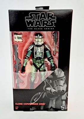 Hasbro Star Wars Black Series Clone Commander Gree Actionfigur