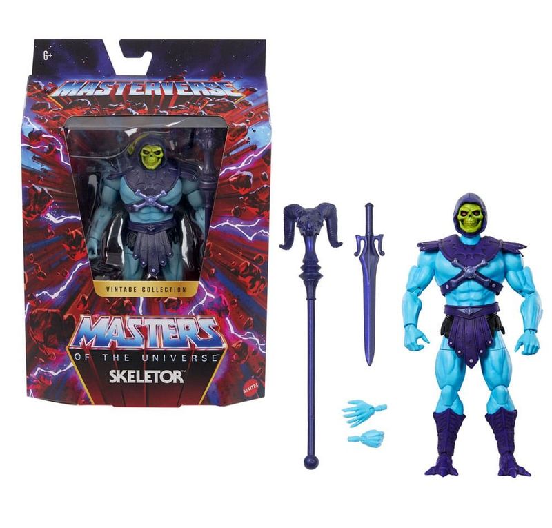 Masters of the Universe Masterverse Vintage Collection Actionfigur Skeletor