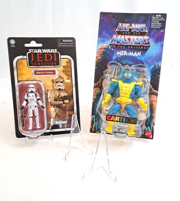 Acryl Präsentationsständer Dekoständer Actionfiguren MOC´s OVP`S SW MOTU